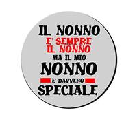 Regali Pazza idea Mouse Pad Decorato Il Mio Nonno Speciale - 25x20 cm - Gomma Antiscivolo - Stile Unico - Uso Quotidiano - Regalo Nonni
