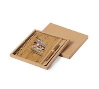 Regali Pazza idea Notebook A5 Con Spirale Con Copertina Rigida In Bambù - 22,5 X 2 X 21 - Bambù - Elegante e Pratico - Scrittura e Appunti - Collezione Innamorati