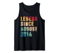 Regali per 9 anni - Legend Since August 2016 - 9° compleanno Canotta