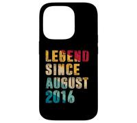 Regali per 9 anni - Legend Since August 2016 - 9° compleanno Custodia per iPhone 14 Pro