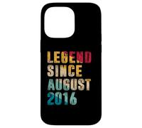 Regali per 9 anni - Legend Since August 2016 - 9° compleanno Custodia per iPhone 14 Pro Max