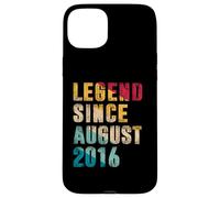 Regali per 9 anni - Legend Since August 2016 - 9° compleanno Custodia per iPhone 15 Plus
