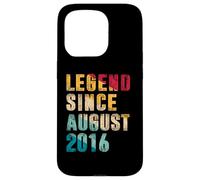 Regali per 9 anni - Legend Since August 2016 - 9° compleanno Custodia per iPhone 15 Pro