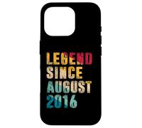 Regali per 9 anni - Legend Since August 2016 - 9° compleanno Custodia per iPhone 16 Pro