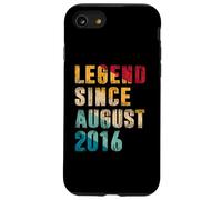 Regali per 9 anni - Legend Since August 2016 - 9° compleanno Custodia per iPhone SE (2020) / 7 / 8