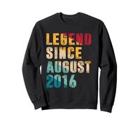 Regali per 9 anni - Legend Since August 2016 - 9° compleanno Felpa
