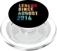Regali per 9 anni - Legend Since August 2016 - 9° compleanno PopSockets PopGrip per MagSafe
