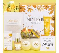 Regali per baby shower, regali per la futura mamma, kit per la cura della mamma, regalo per la cura di sé rilassante, regalo per la gravidanza, naturale biologico vegano