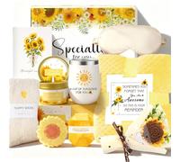 Regali per donne, girasole coccole regali per lei, set di 10 regali unici per rilassarsi, regali di compleanno per migliori amici, sorella, mamma, moglie, fidanzata, collega, bestie insegnanti