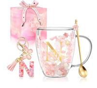 Regali per donne latte macchiato bicchieri di compleanno per donne a doppia parete bicchieri da caffè personalizzati Natale San Valentino festa della mamma regalo per voi fidanzata collega bicchieri