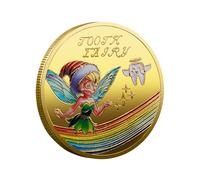 Regali Per Fate Dei Denti - Moneta D'oro Da Fata Dente | TOUNAKE TOOWOOTH Fairey Souvenir Incantevole Toeoth Collezionabile Adatto Le Celebrazioni Della Pietra Miliare Bambini E Sorprese Buona