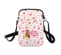 Regali per gli amanti dei topi borsa a tracolla borsa a tracolla con personaggi dei cartoni animati regalo fiaba regalo animale regalo San Valentino portafoglio borsa, 2575 Mouse C, medium