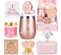 Regali per il 24° compleanno per le donne, regalo di compleanno per il 24° compleanno per le migliori amiche, mamma, moglie, figlia, sorella, fidanzata, collega, migliore amica, compleanno unico