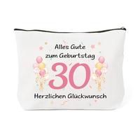 Regali per il 30° compleanno per amiche, 30° compleanno, regalo per la migliore amica, borsa cosmetica personalizzata