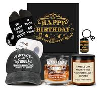 Regali per il 60° compleanno da uomo - Regalo di compleanno da uomo unico vintage 1965 per lui che compie 60 anni idee regalo personalizzate per regalare marito, fidanzato, papà, fratello collega