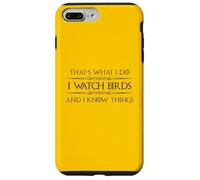 Regali per il birdwatching | Guardo gli uccelli e so cose divertenti Custodia per iPhone 7 Plus/8 Plus