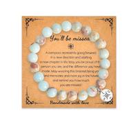 Regali per il collega 2025 - Regali di laurea che lascia per lei - Addio Andare via Arrivederci Scusa il tuo regalo di partenza, Pietra