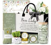 Regali per il giorno dei boss per donne, migliori regali per donna capo, apprezzamento unico, ringraziamento, Natale, compleanno, cesti, per capo, donna, andare via lasciando boss, set regalo con
