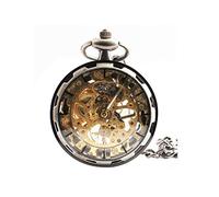 Regali per il papà Orologio Da Taschino Orologio Da Taschino Classico Senza Cappuccio Orologio Da Taschino Meccanico Vintage Specchio In Vetro Orologio Da Taschino Con Ingranaggio Scavato Pocket Watch