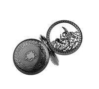 Regali per il papà Orologio Da Taschino Orologio Da Taschino Meccanico Manuale Retrò Orologio Da Taschino A Doppia Faccia Adatto Per I Compleanni Pocket Watch