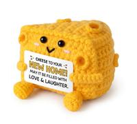 Regali per il riscaldamento della casa Nuova casa - Formaggio all'uncinetto | Nuove idee regalo per la casa, regali di inaugurazione della casa per il primo appartamento, regalo di inaugurazione della