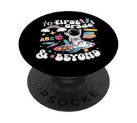 Regali per il ritorno a scuola dell'astronauta carino per la prima elementare e oltre PopSockets PopGrip Adesivo
