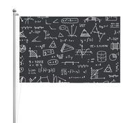 Regali per insegnanti di matematica,Bandiera da giardino, bandiera decorativa da cortile, bandiera bifacciale, 2x3 piedi, per esterni e interni