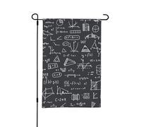 Regali per insegnanti di matematica,Bandiera da giardino per esterni e interni, stendardo decorativo bifacciale 30x45 cm