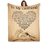 Regali per la fidanzata alla mia ragazza coperta anniversario Romc Regali per lei Migliori regali di compleanno per la fidanzata dal fidanzato I Love You Regali per le donne Pensieri Guarigione