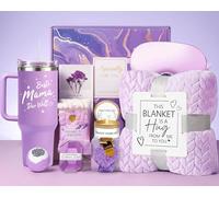 Regali per la mamma, regalo per la festa della mamma con 40 OZ 1200 ml, tazza da caffè/vino in acciaio inox e coperta, regalo per la mamma, compleanno, regalo per la mamma