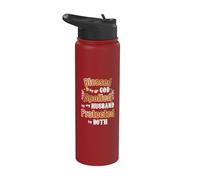 Regali per la moglie - Benedetti da Dio viziati da mio marito - Mogli Stainless Steel Insulated Water Bottle