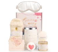 Regali per le donne, Get Well Soon Regali per le donne, Pacchetto per la cura di sé per lei, set da bagno spa relax compleanno cestino kit coccole da donna set regalo per mamma, ragazze, amiche, mogli