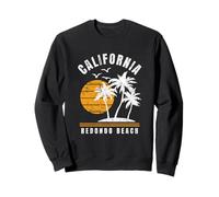 Regali per Le Vacanze sulla Spiaggia di Redondo Beach California, CA Felpa