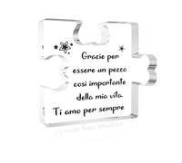 Regali Per Lei Regalo Fidanzato Regalo Ti Amo Per Lui Regalo Uomo Compleanno Idee Regalo Per Donna Targa Acrilica Puzzle Regalo Fidanzata Idee Regalo Per Matrimonio Marito Moglie Coppia Sorella Amica