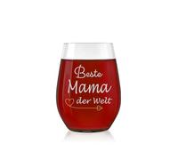 Regali per mamma, bicchieri da vino con scritta "Beste Mama der Welt", regalo di compleanno per mamma, delicati bicchieri da vino rosso, bicchieri da vino per la festa della mamma, regali di Natale,