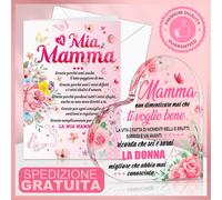 Regali per Mamma Biglietto Auguri Mamma Idea Regalo per la donna