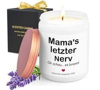 Regali per mamma, mamma, regalo di compleanno, 9OZ, candela profumata alla lavanda in vetro, regalo per donne, regalo di Natale, festa della mamma, regalo per la festa della mamma, figlia figlio