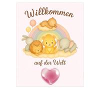 Regali per nascita Nuova, biglietto regalo per nascita, ragazza e ragazzo, regalo di nascita significativo, regalo divertente per ragazzi e ragazze, regalo di nascita