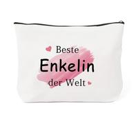 Regali Per Nipote Della Nonna Nonno Migliore Nipote Del Mondo Regalo Di Compleanno Per Nipote, Regalo 18 Compleanno Ragazza Cresima Laurea Natale San Valentino Trousse Cosmetici