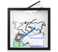 Regali Per Viaggiatori - Scatola Dei Ricordi 20cm*20cm, Idee Regalo Per Chi Ama Viaggiare, Custodia Per Memorie Preziose