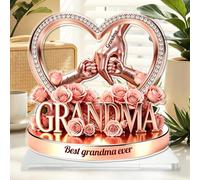 Regali Personalizzati 2D per Mamma Che Tiene per Mano i Bambini, Pietre Commemorative Personalizzate di Mamma E Figli Che Si Tengono per Mano, Figurine per la Festa della Mamma