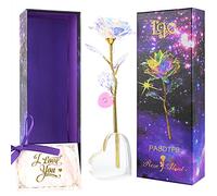 Regali San Valentino Rosa Eterna San Valentino per Lei Rosa Stabilizzata Idee Regalo Donna Compleanno Regalo Amica Mamma Fidanzata Ragazza Nonna Sorella Coppia Suocera Zia Regali per Lei Anniversario