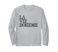 Regali teatrali Musicali | Musicals Teatro La Vie Boheme Maglia a Manica