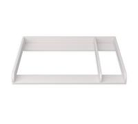 regalik Fasciatoio con Divisorio per Malm IKEA, Prof. 48cm, Bianco