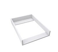 regalik Materassino Fasciatoio per Malm di IKEA, Fasciatoio per Comò da 48 cm, Fasciatoio Rimovibile, Pannelli Frontali Dritti, Bianco, 72 cm x 54 cm