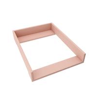 regalik Materassino Fasciatoio per Malm di IKEA, Fasciatoio per Comò da 48 cm, Fasciatoio Rimovibile, Pannelli Frontali Dritti, Rosa, 72 cm x 54 cm