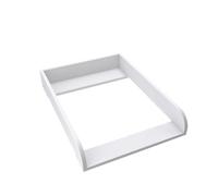 regalik Materassino Fasciatoio per Malm di IKEA, Fasciatoio per Comò da 48 cm, Fasciatoio Rimovibile, Pannelli Frontali Arrotondati, Bianco, 72 cm x 54 cm