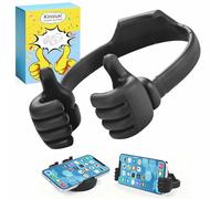 Regalini di Natale Thumbs Up Lazy Phone Stand per Ragazze e Ragazzi Supporto Universale per Telefono cellulare Per Scrivania, Supporto per Cellulare Supporto per Smartphone per iPhone iPad (Nero)