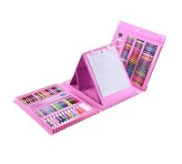 Regalo 208 Matite Colorate - Disegno Completo Con Matite Colorate, Pennelli E Cancelleria Per Bambini | Versatile Set Di Pittura E Artigianato Per Progetti D'arte,