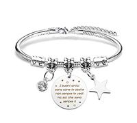 Regalo Amica Amico,Bracciale Amicizia Amiche, Regali Migliore Per Amici, Originali Idee Regalo Amiche Natale Valentino Compleanno Casa Nuova Anniversario Pasqua Sorella Braccialetti Kidult